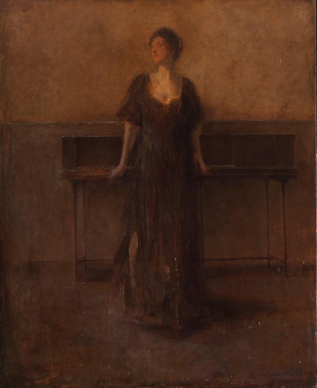 Reverie, före 1928 av Thomas Wilmer Dewing