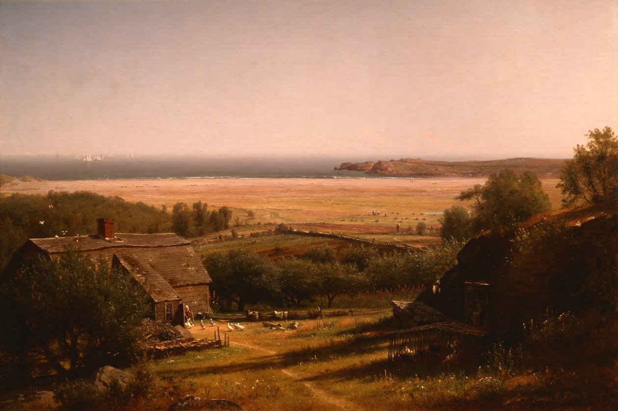 Hemma vid havet, 1872 av Thomas Worthington Whittredge
