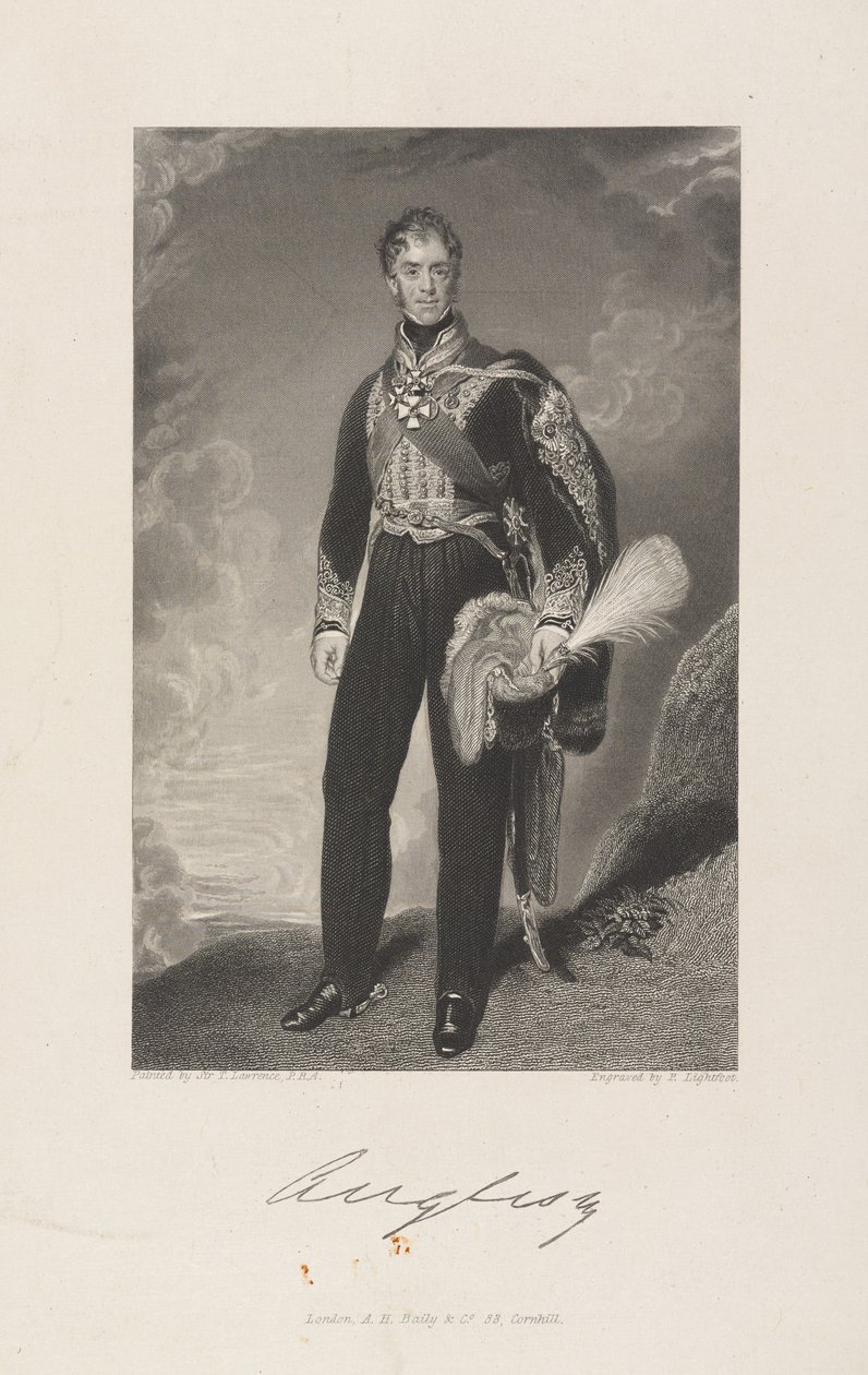 "Anglesey", Henry William Paget av Thomas (after) Lawrence