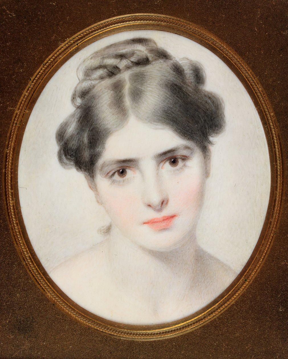 Fanny Kemble (emalj) av Thomas (after) Lawrence