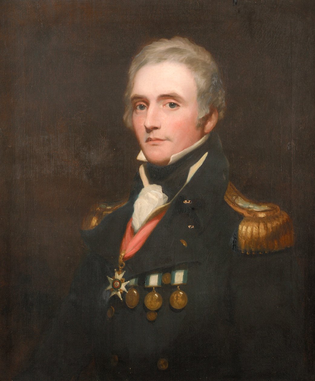 Kapten Edward Berry (1768-1831) av Thomas (attr.to) Phillips