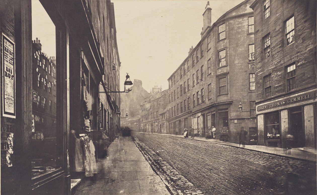 Huvudet av High Street. av Thomas Annan