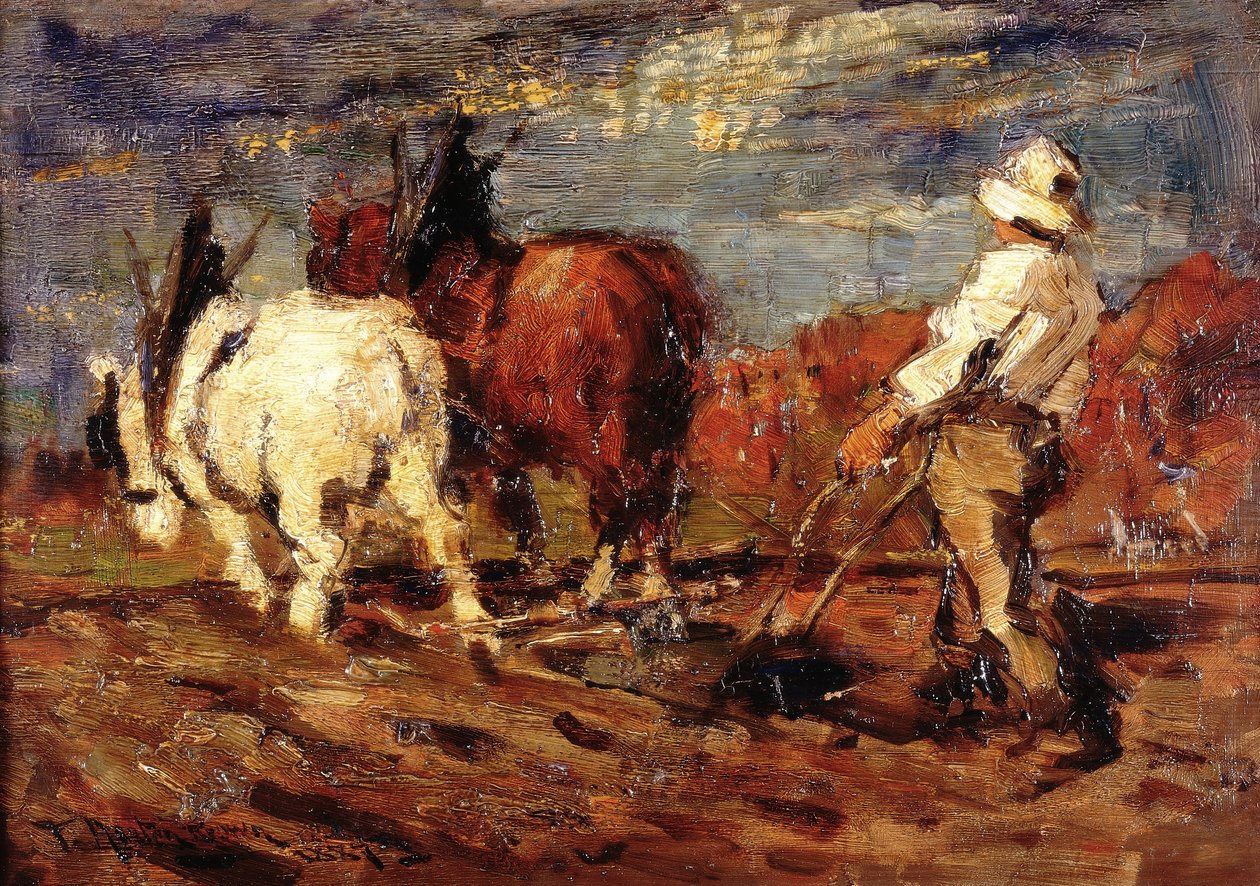 Plöjning av Thomas Austen Brown