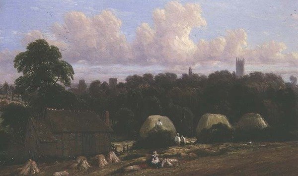 Skördeplats av Thomas Baker