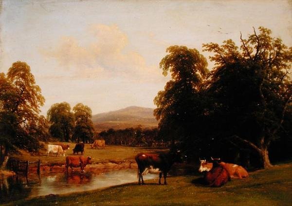 Scen i Enville av Thomas Baker