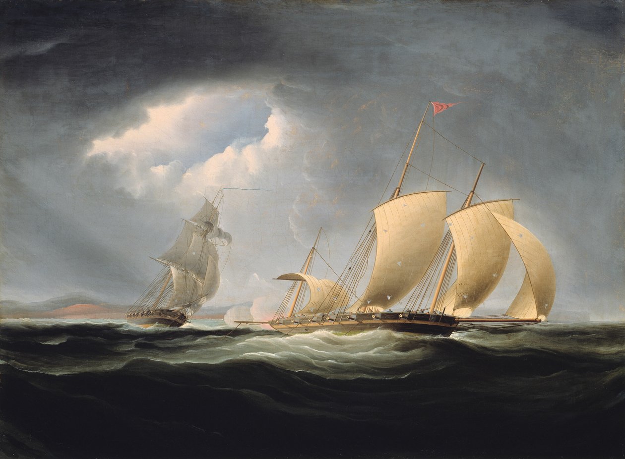 Enterprise erövrar Tripoli av Thomas Birch