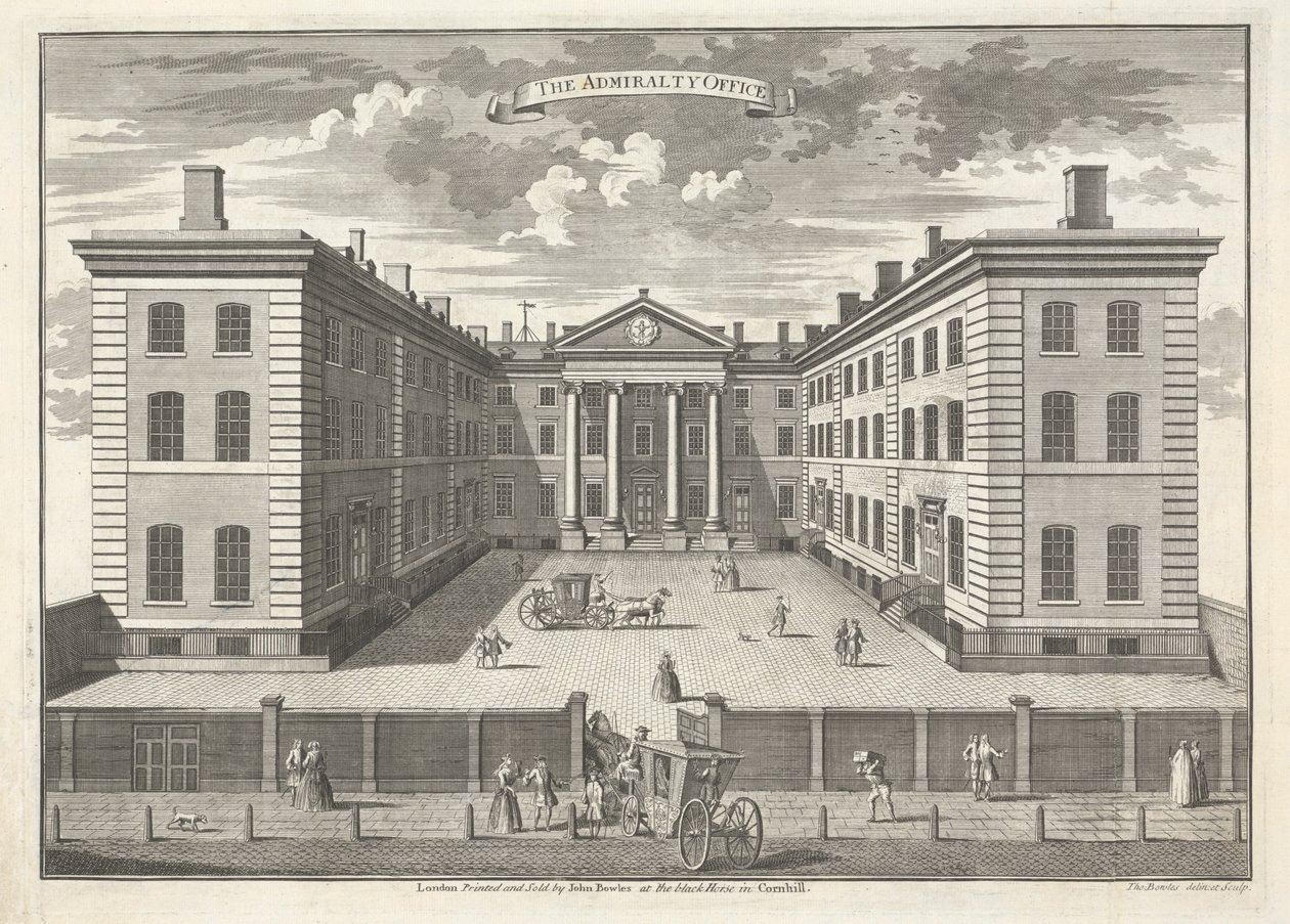 Amiralitetskontoret av Thomas Bowles