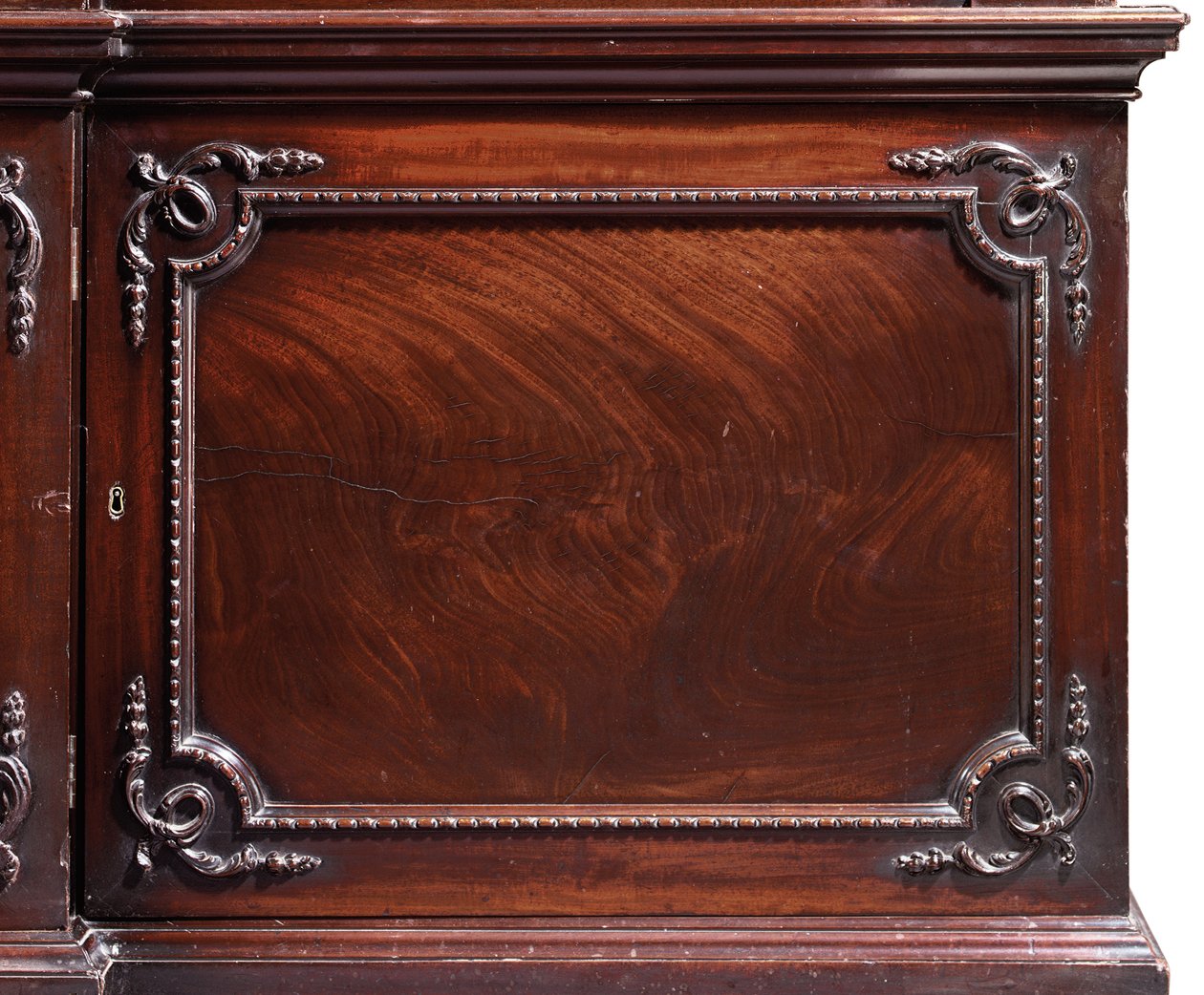 En bokhylla med utgång från George III av Thomas Chippendale