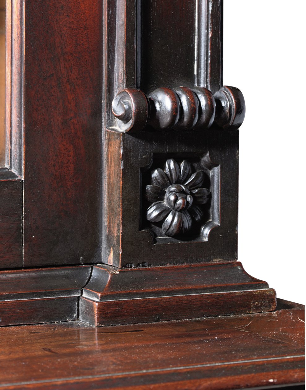 En bokhylla med utgång från George III av Thomas Chippendale