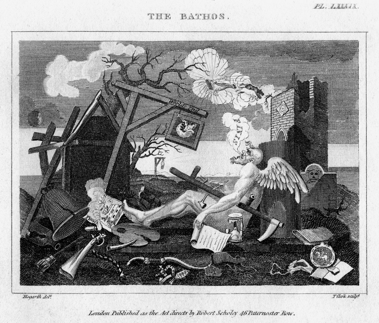 The Bathos, 1700-talet. av Thomas Clerk
