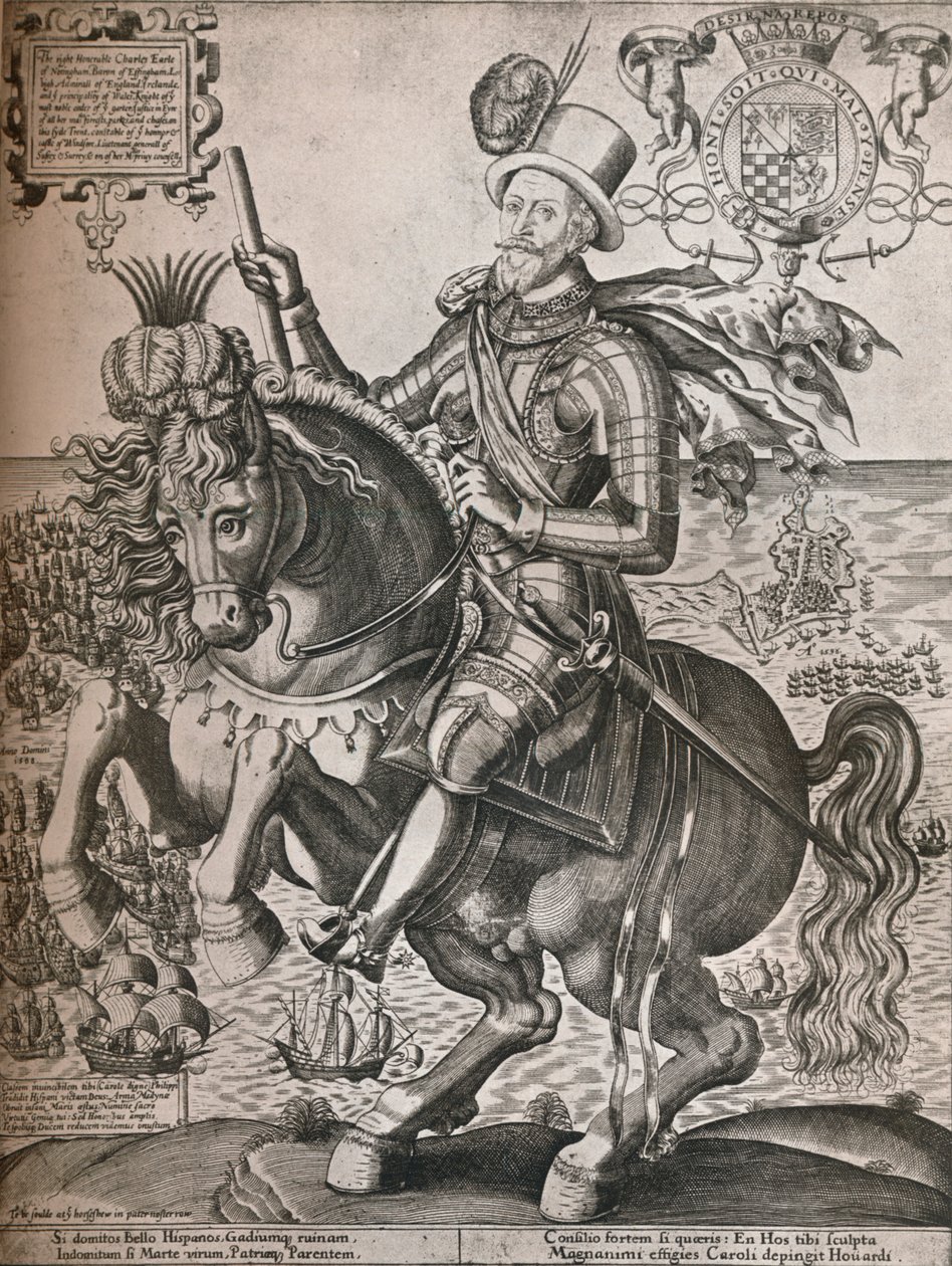 Lord Howard av Effingham, c1600 av Thomas Cockson