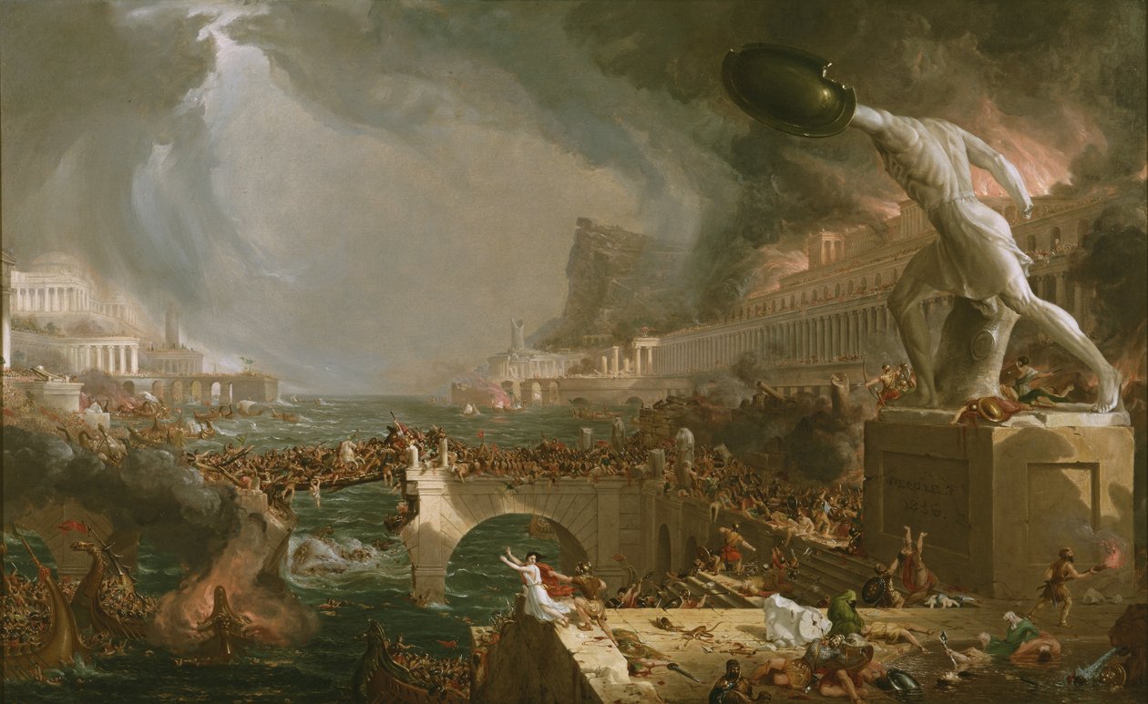 The Course of Empire: Destruction av Thomas Cole
