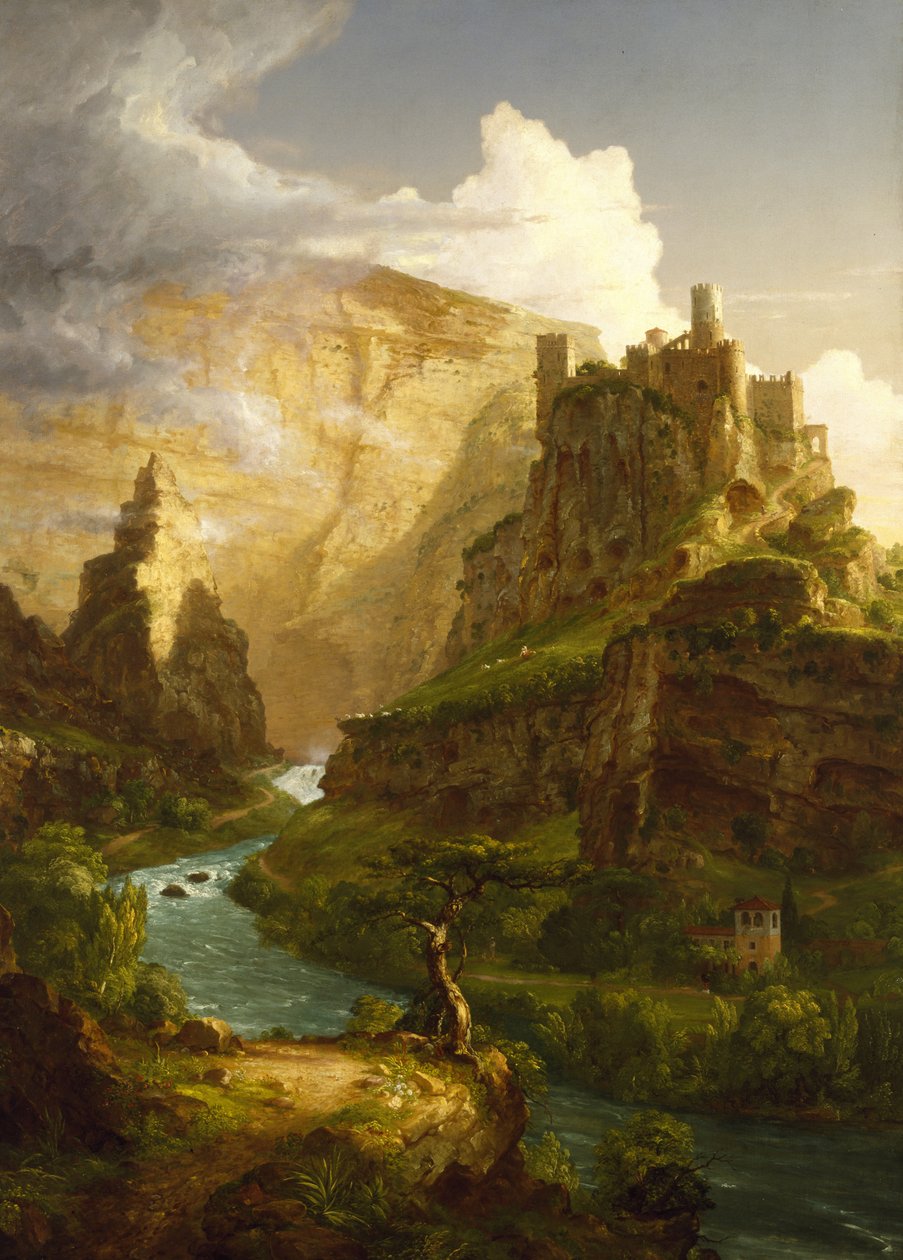 Fontänen i Vaucluse av Thomas Cole