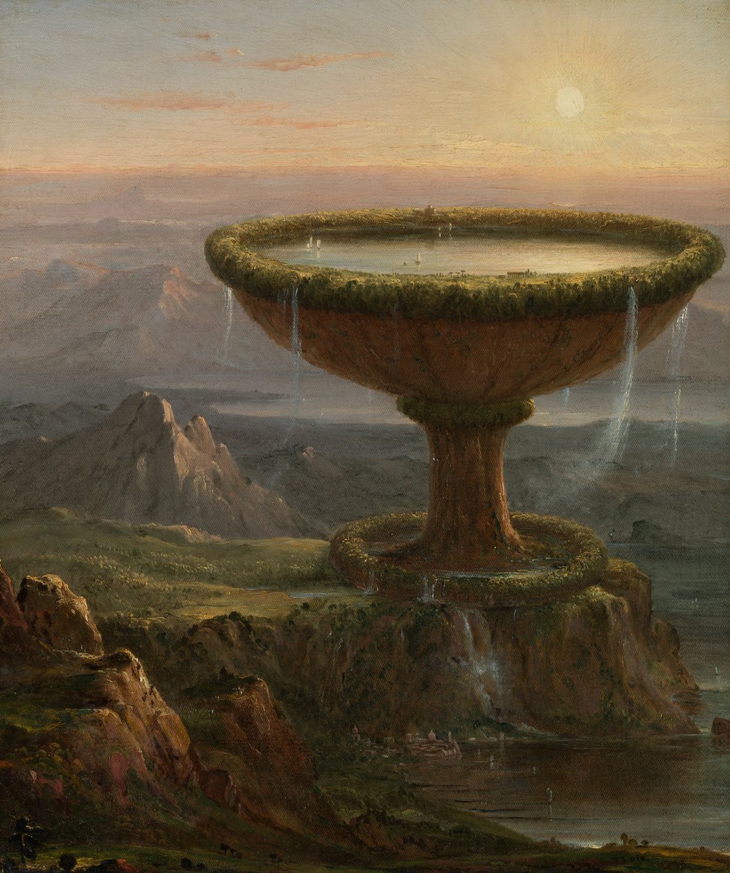 Titanens bägare, 1833. av Thomas Cole