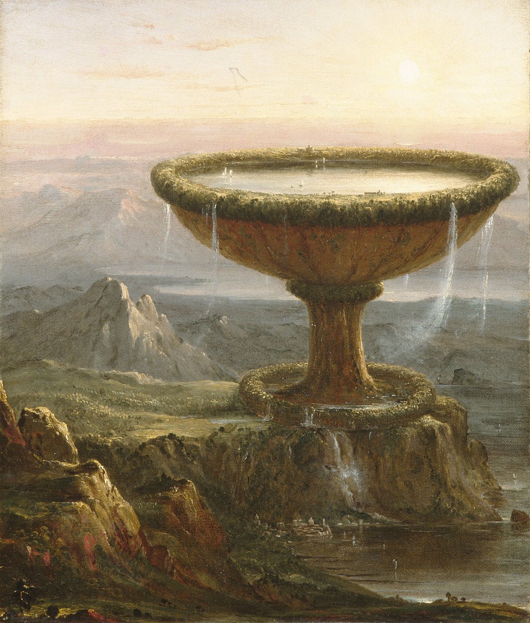 Titans bägare, 1833 av Thomas Cole