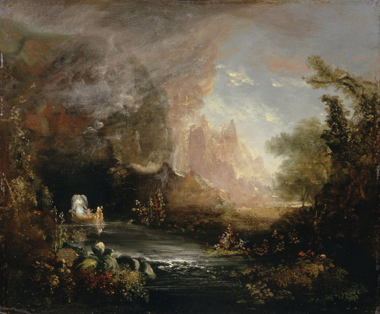 Livets resa: Barndom (studie) av Thomas Cole