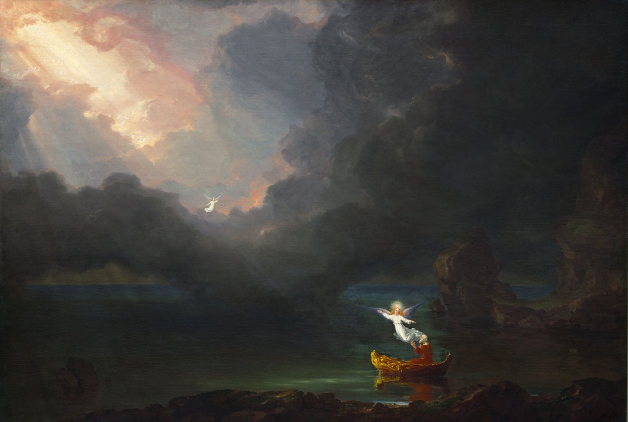 Livets resa: Ålderdom av Thomas Cole