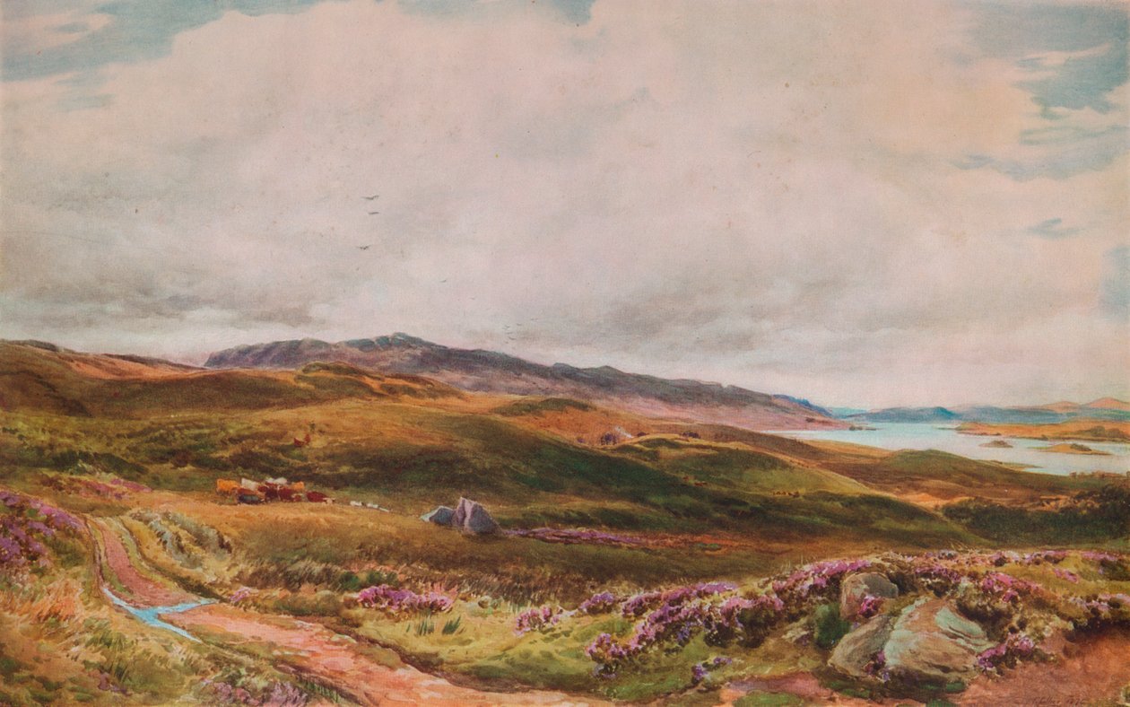 Loch Awe, 1874 av Thomas Collier