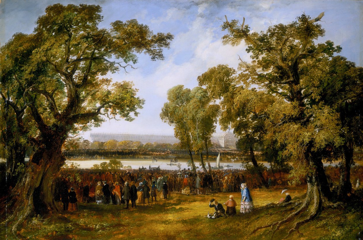 "Crystal Palace i Hyde Park", 1851 av Thomas Colman Dibdin