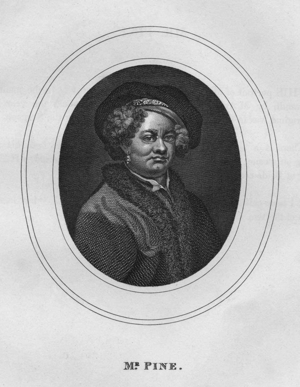 Mr Pine, 1808, 1827. av Thomas Cook