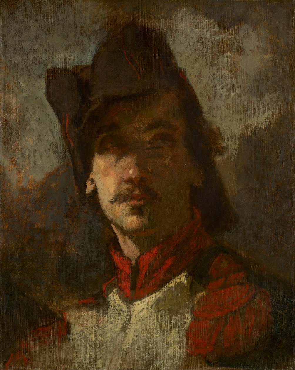 En volontär från 1792, 1848. av Thomas Couture