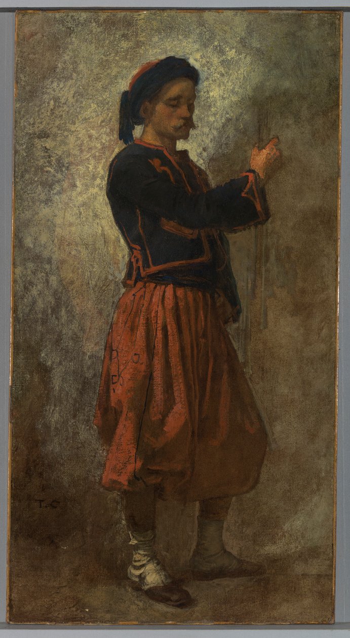 En Zouave av Thomas Couture