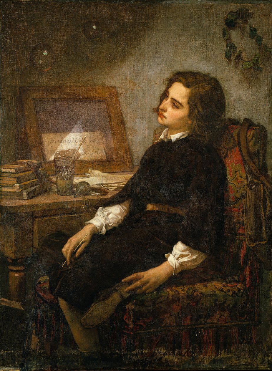 Såpbubblor, ca. 1859. av Thomas Couture