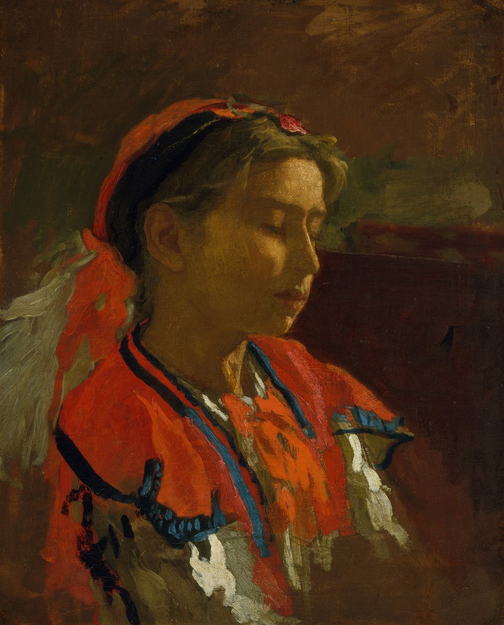 Carmelita Requena av Thomas Cowperthwait Eakins