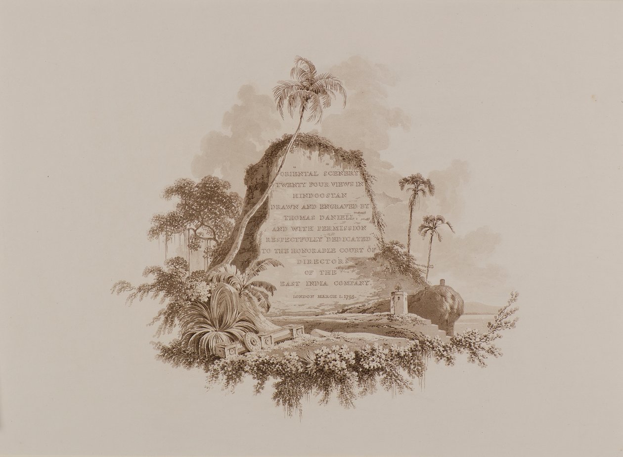Frontispice av Thomas Daniell