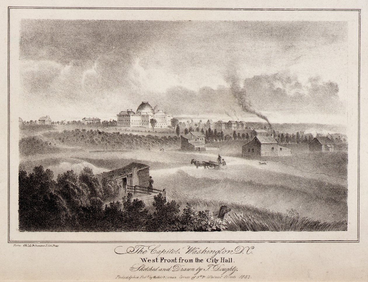 Kapitolium. Washington, D.C. av Thomas Doughty