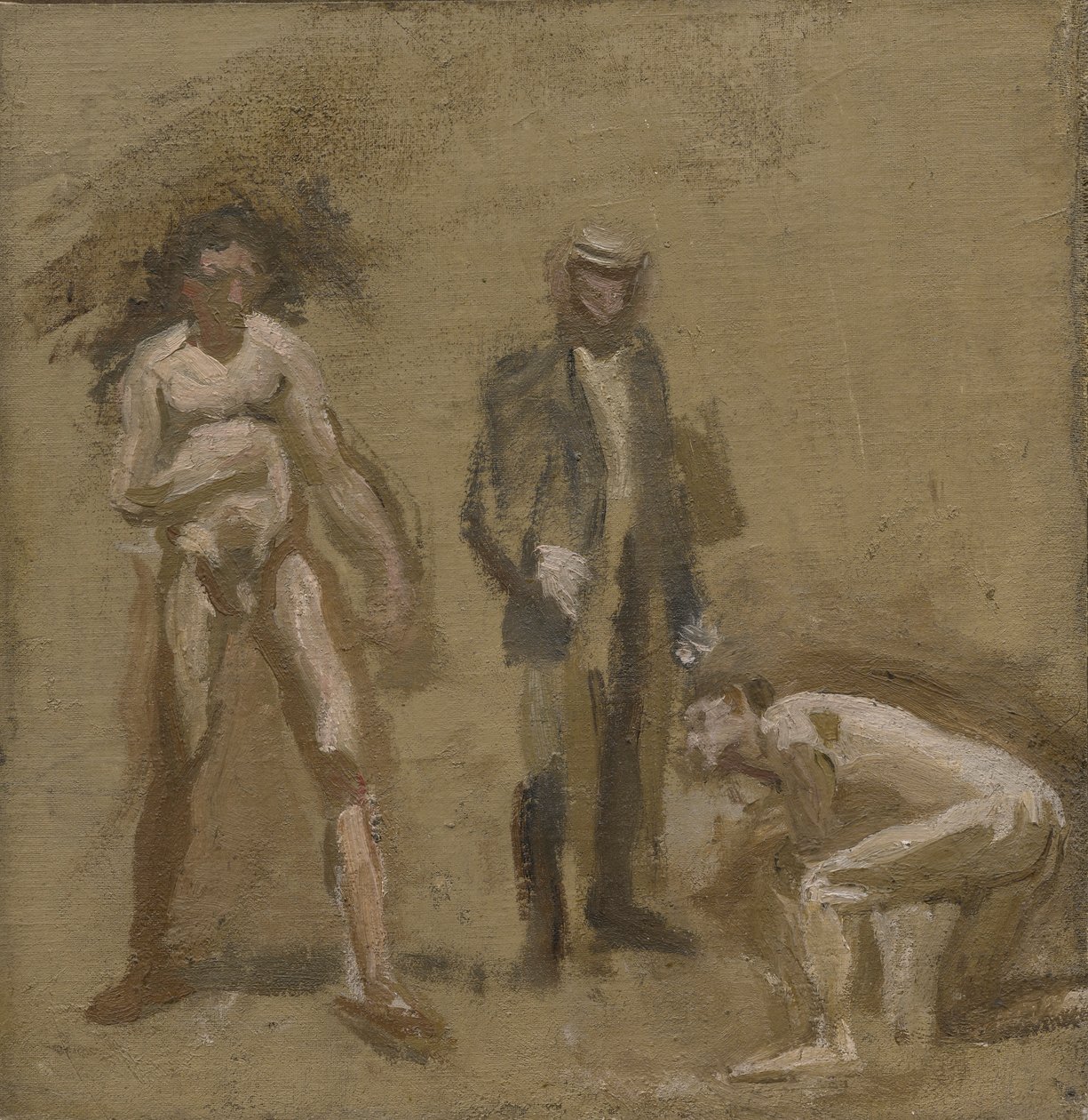 Ta greven, studera av Thomas Eakins