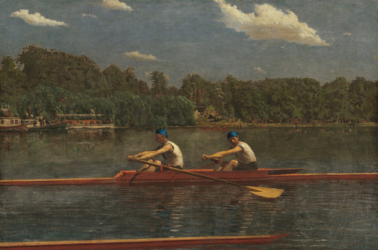 The Biglin Brothers Racing av Thomas Eakins