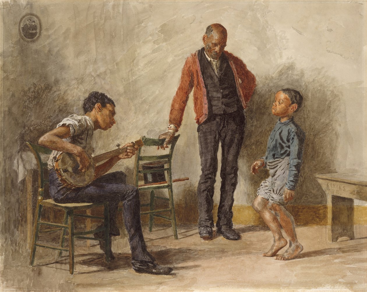 Danslektionen, 1878. av Thomas Eakins
