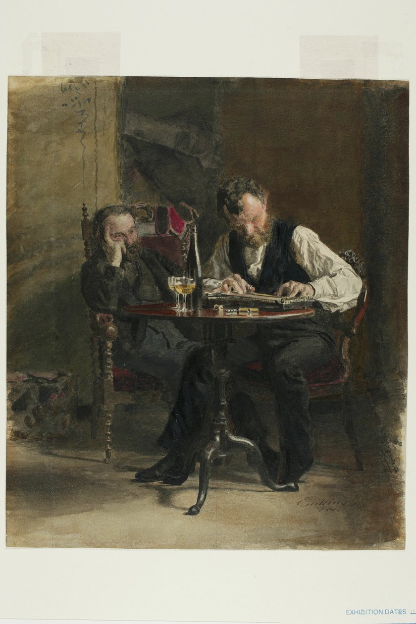 Citerspelaren av Thomas Eakins