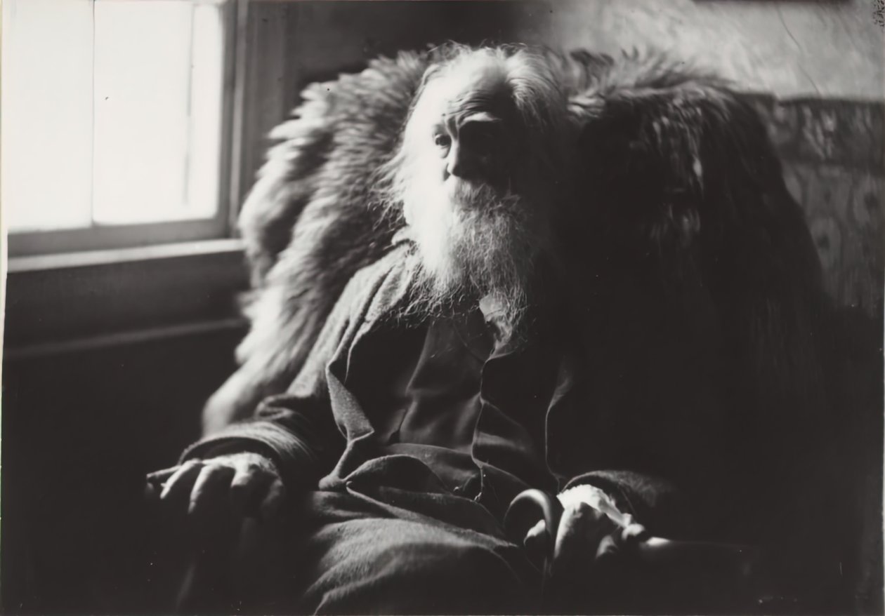 Walt Whitman i Camden, N.J., ca. 1891. av Thomas Eakins