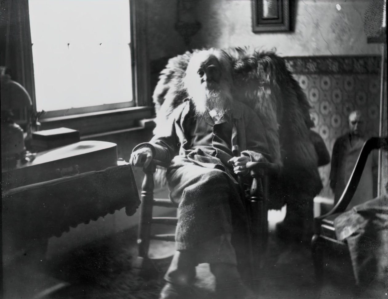 Walt Whitman i Camden, N.J., ca. 1891. av Thomas Eakins