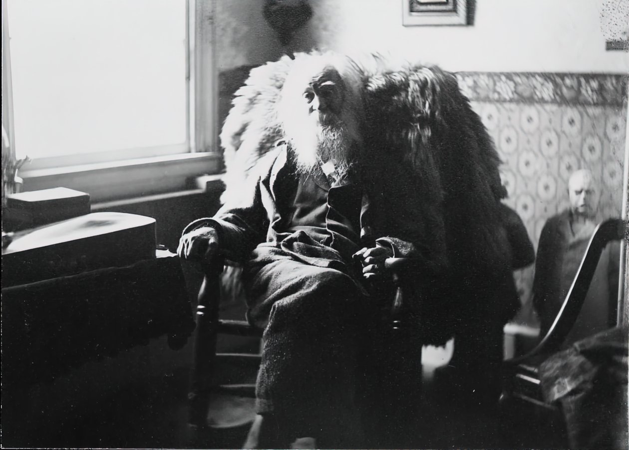 Walt Whitman i Camden, N.J., ca. 1891. av Thomas Eakins