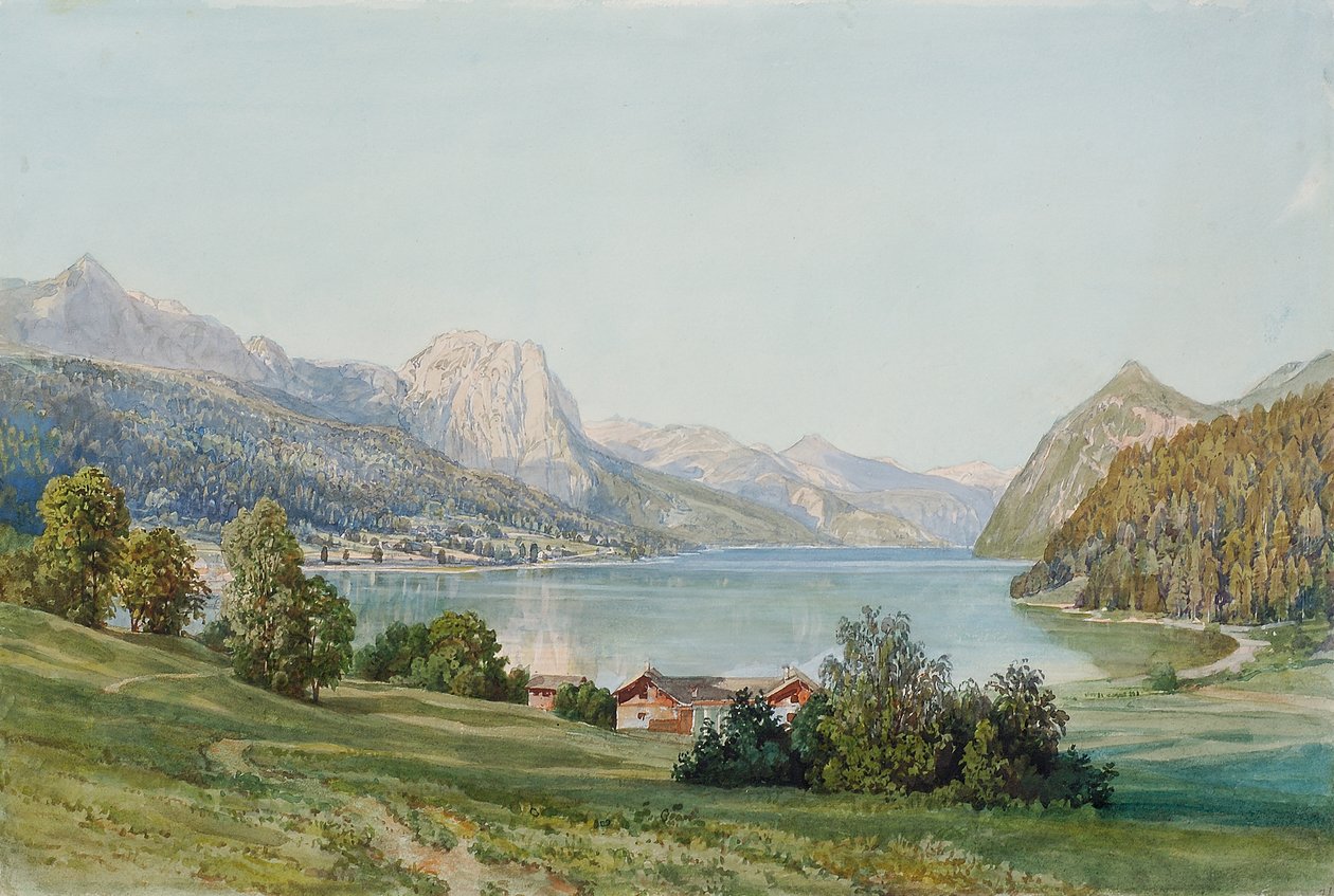 Grundlsee i Steiermark av Thomas Ender