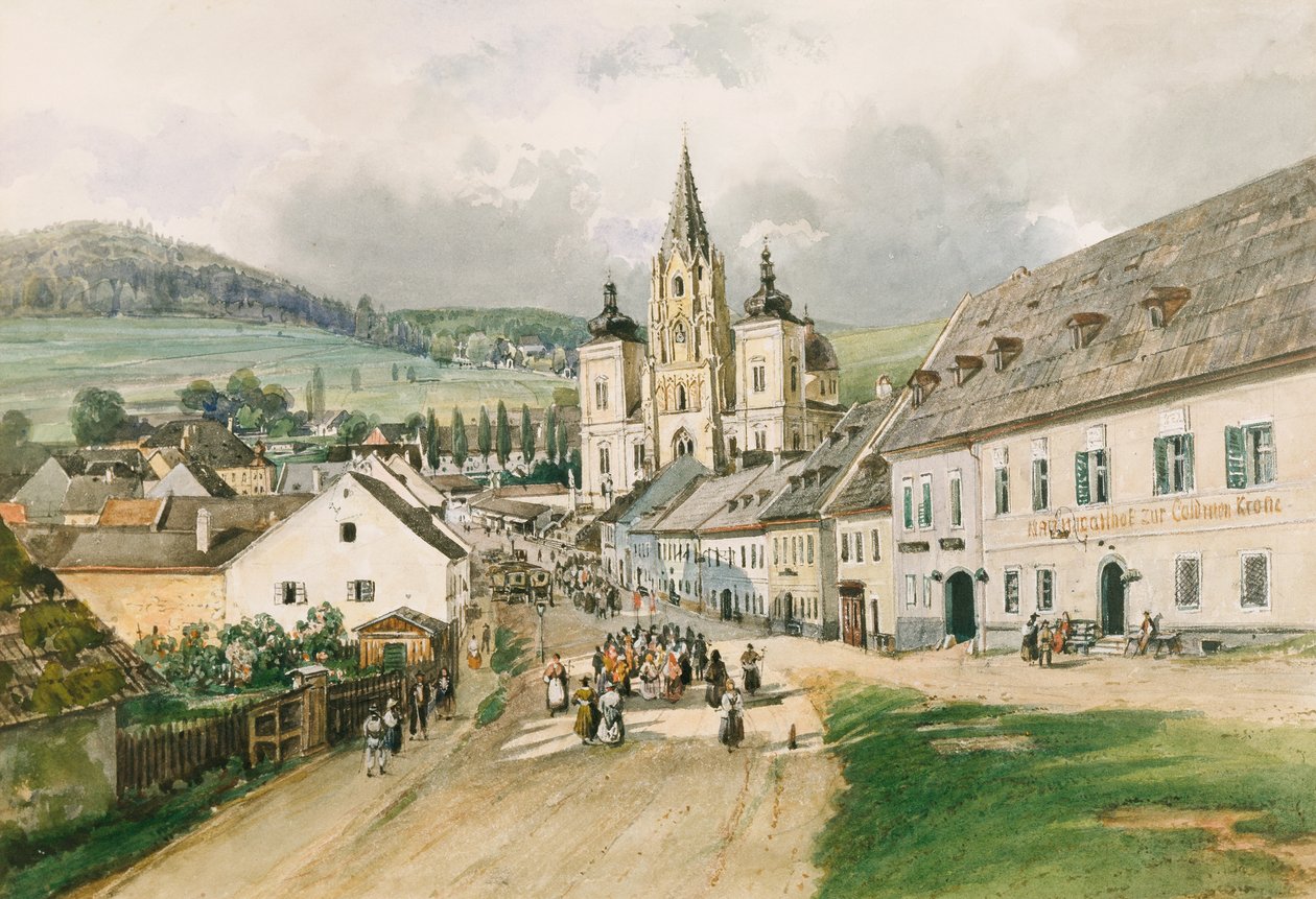 Mariazell av Thomas Ender