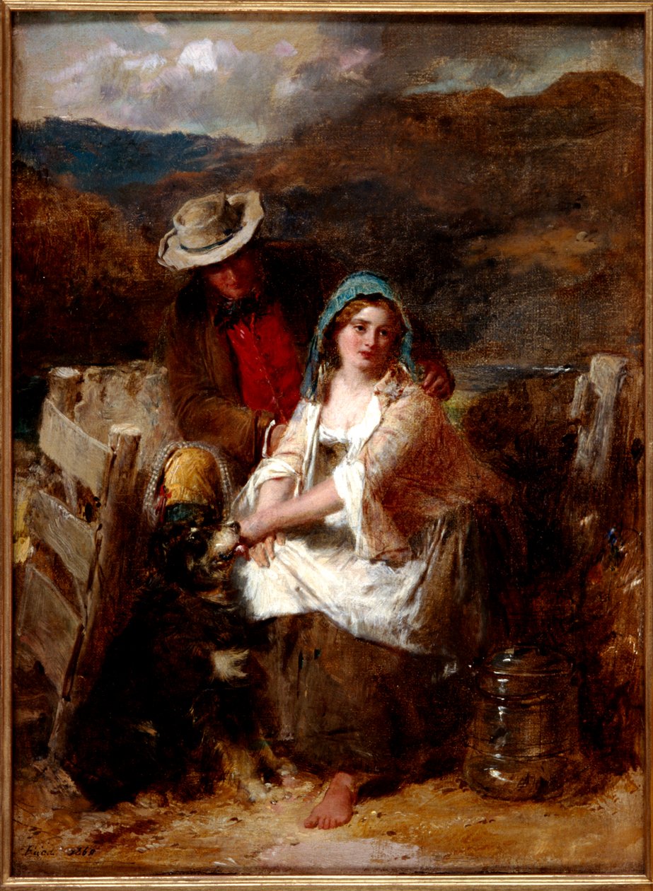 För ung för att gifta sig, 1869 av Thomas Faed