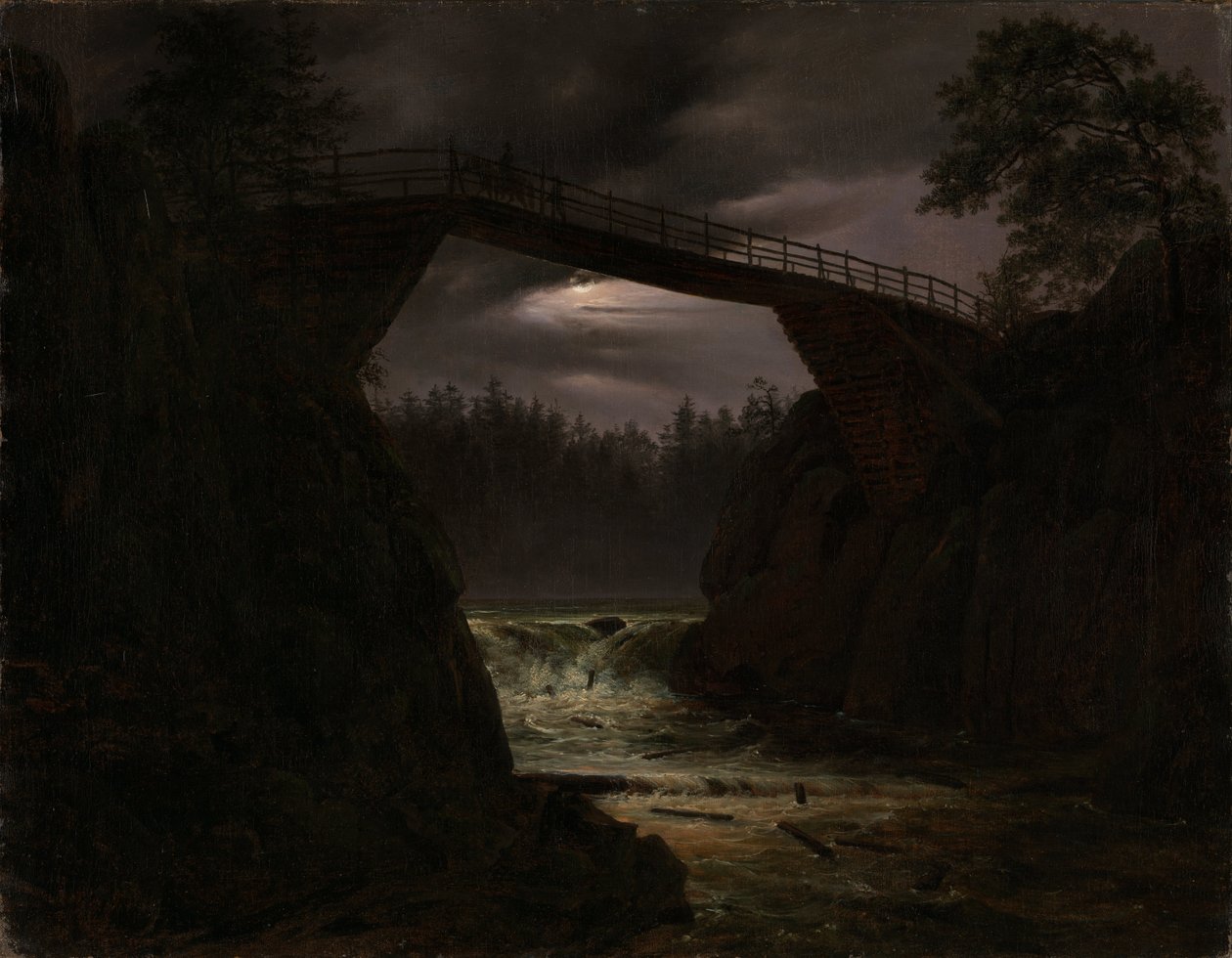 Hauges bro utanför Arendal av Thomas Fearnley