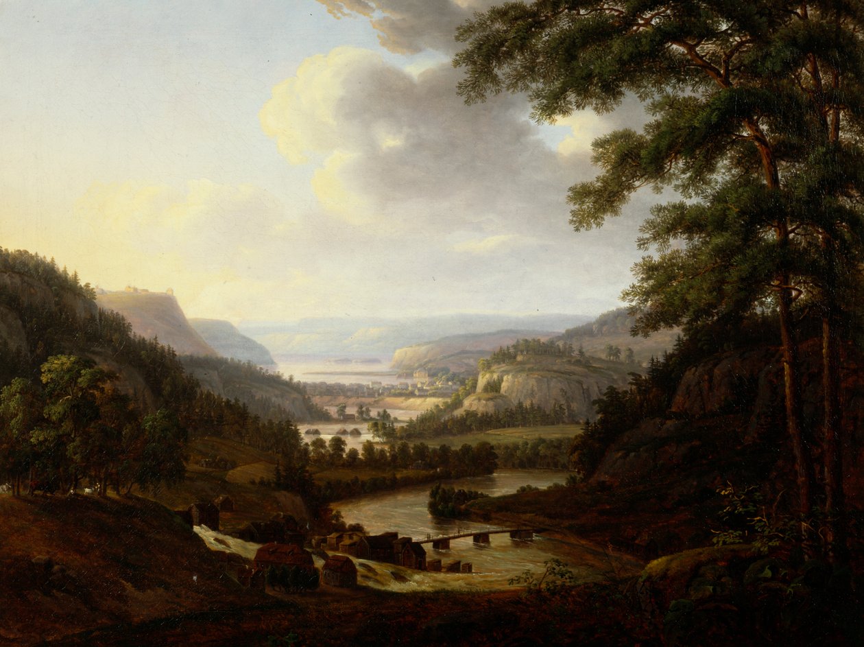 Utsikt över Tistedal av Thomas Fearnley