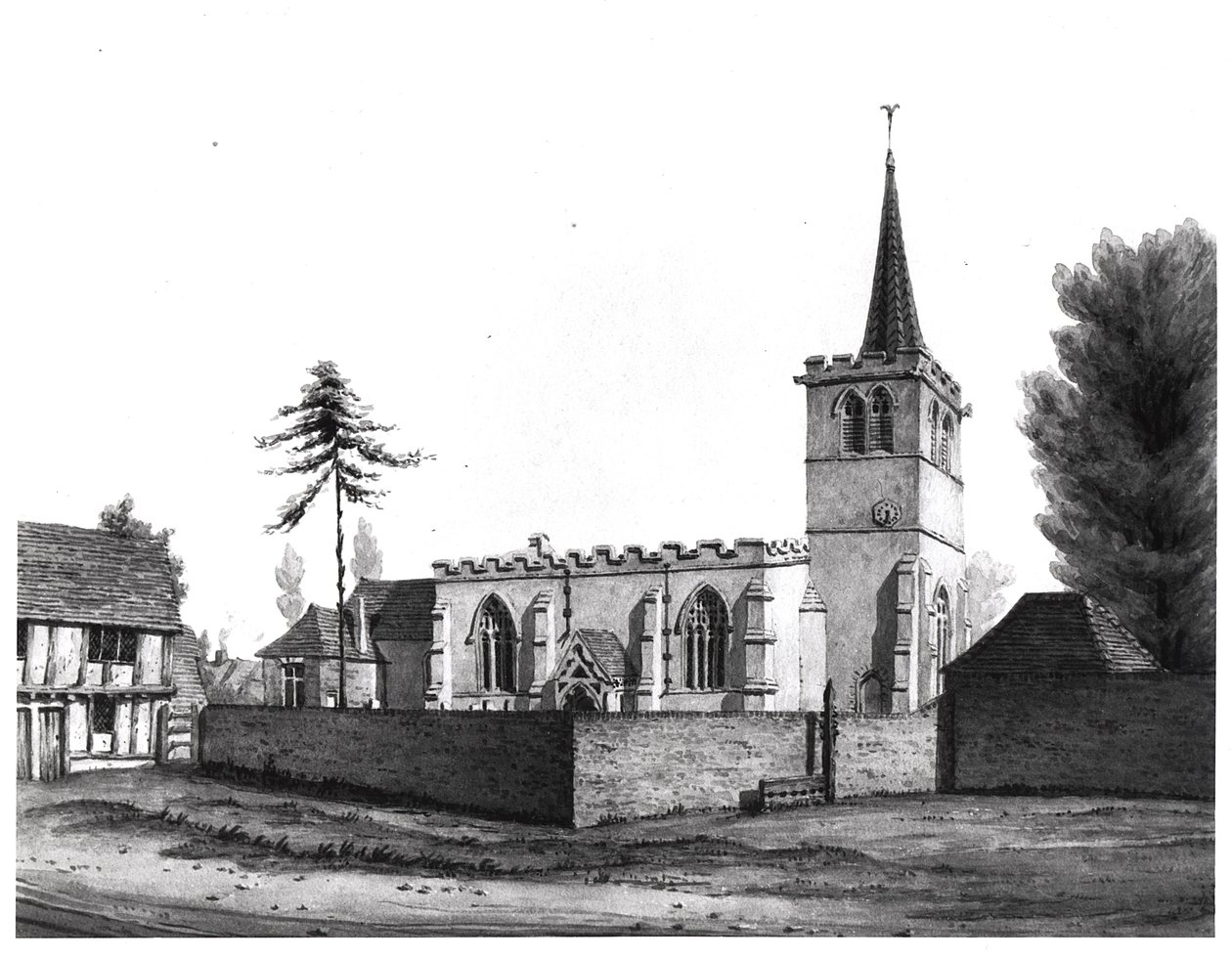 En engelsk kyrka av Thomas Fisher