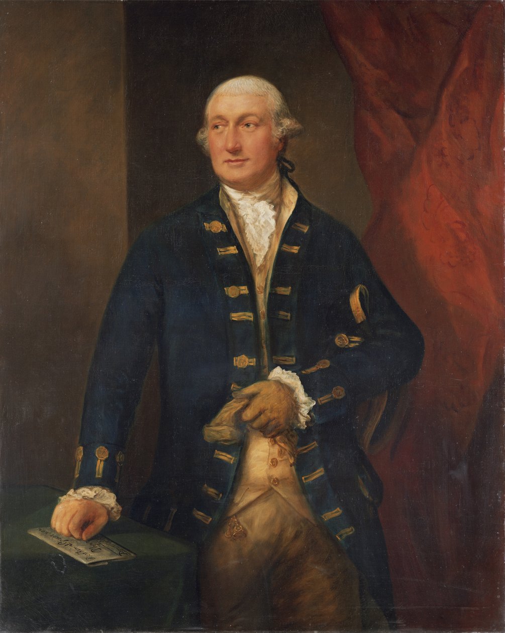 Amiral Thomas Graves, 1785 av Thomas Gainsborough