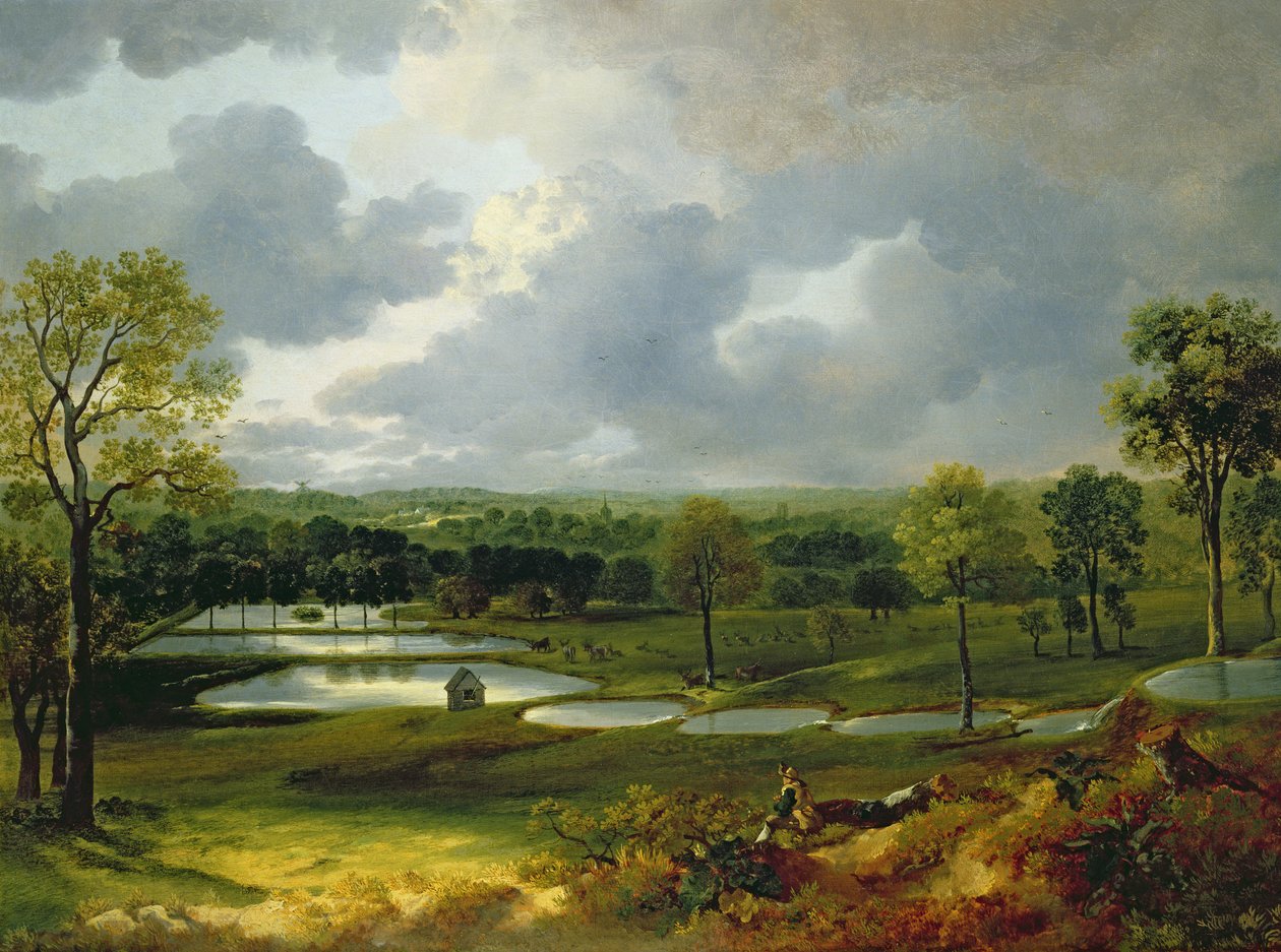 Holywells Park, Ipswich, 1748-50 av Thomas Gainsborough