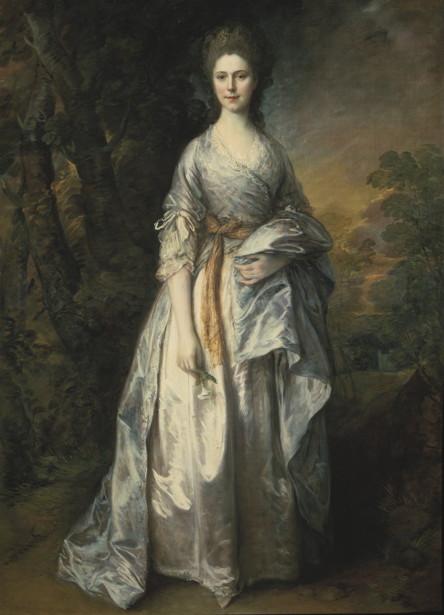 Maria Lady Eardley, 1766 av Thomas Gainsborough