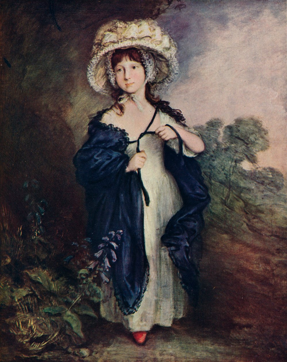Miss Elizabeth Haverfield, c1780 1910 av Thomas Gainsborough