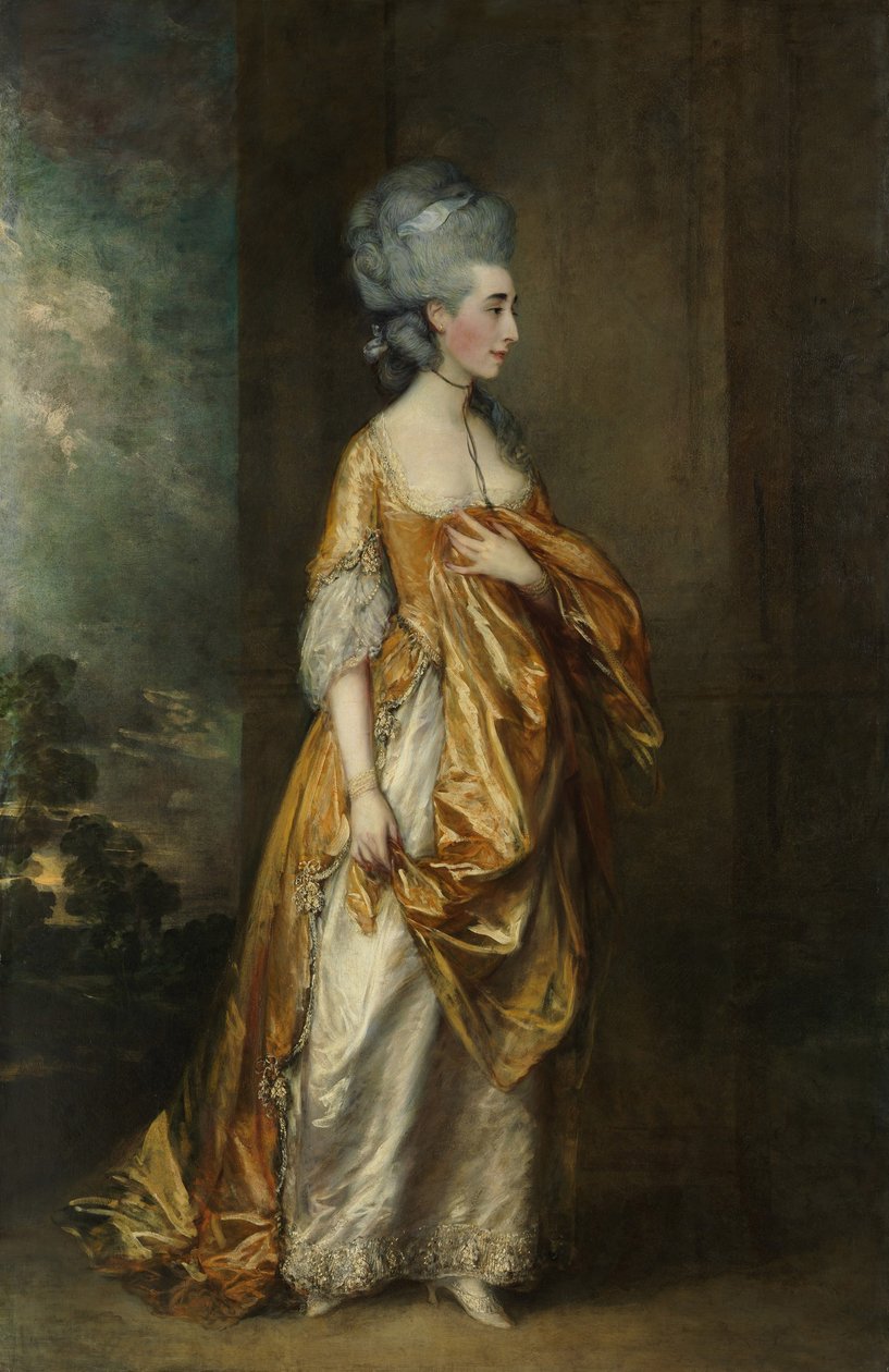 Mrs. Grace Dalrymple Elliott av Thomas Gainsborough
