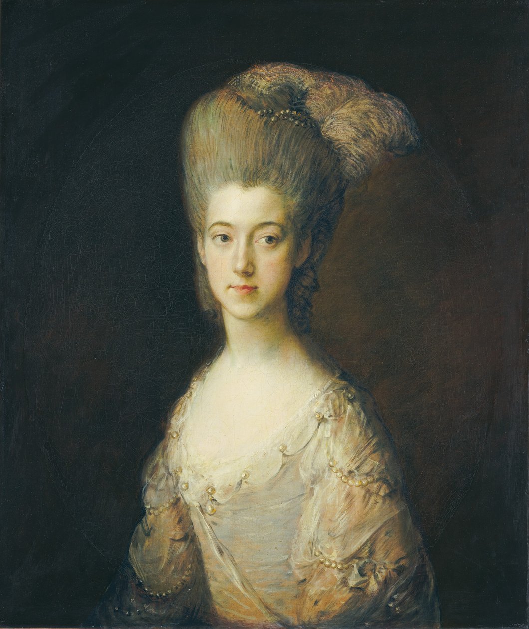 Mrs Paul Cobb Methuen, ca. 17761777. av Thomas Gainsborough