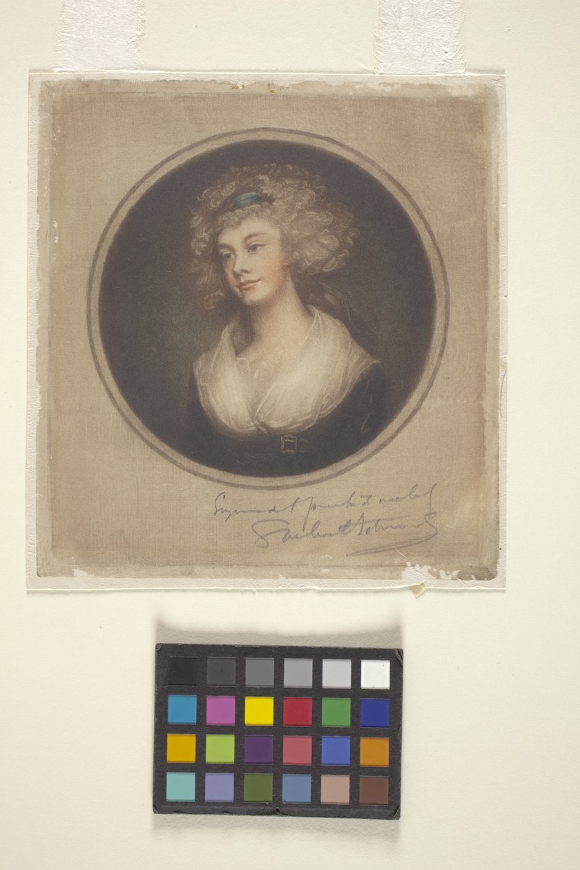 Parsons dotter (bläck) av Thomas Gainsborough